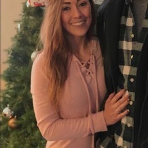 Kohl’s Pink Sweatshirt Hoodie Dress